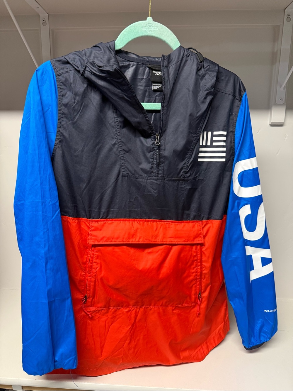 USA North Face Packable Windbreaker